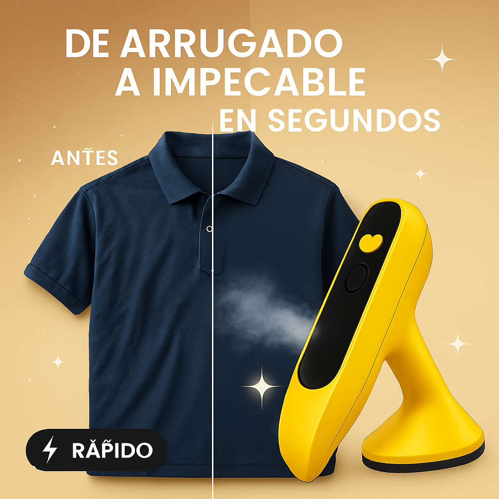 PLANCHA DE VAPOR PORTATIL