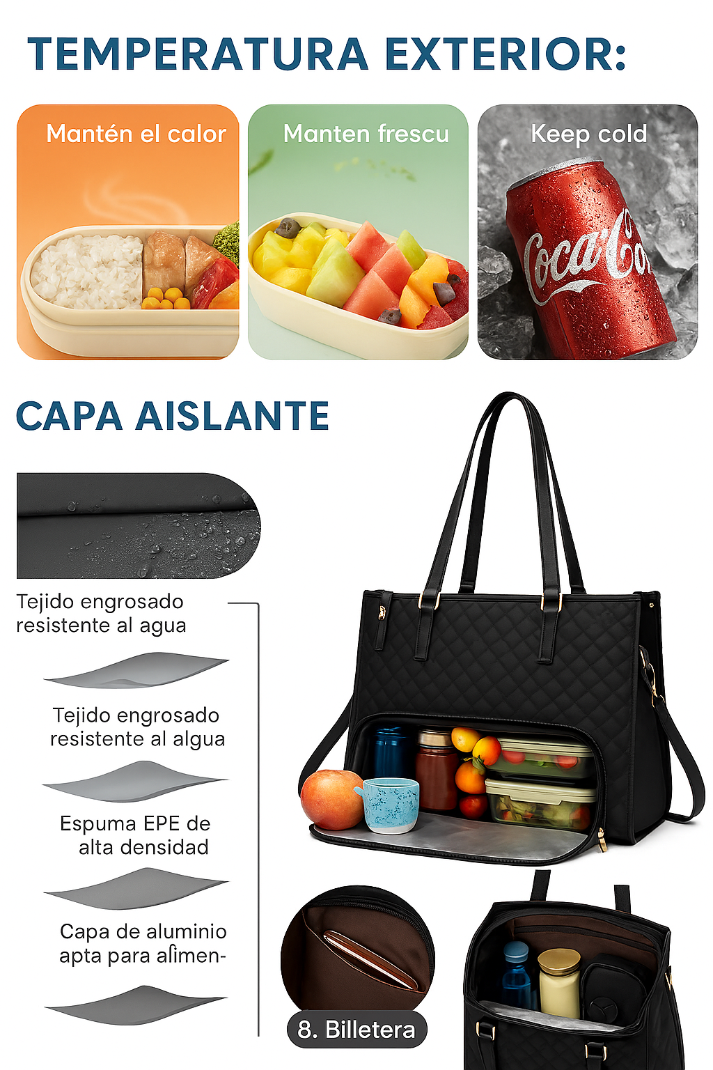 🔥 Cartera Térmica Dual – Estilo y Funcionalidad en un Solo Accesorio